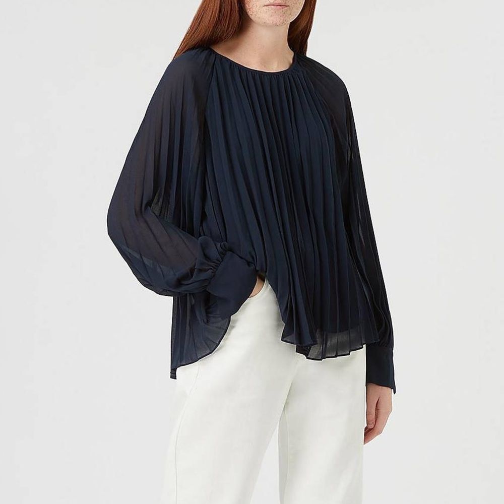 SAMSOE ANNMARI PLEATED BLOUSE ❤️IN STORES❤️